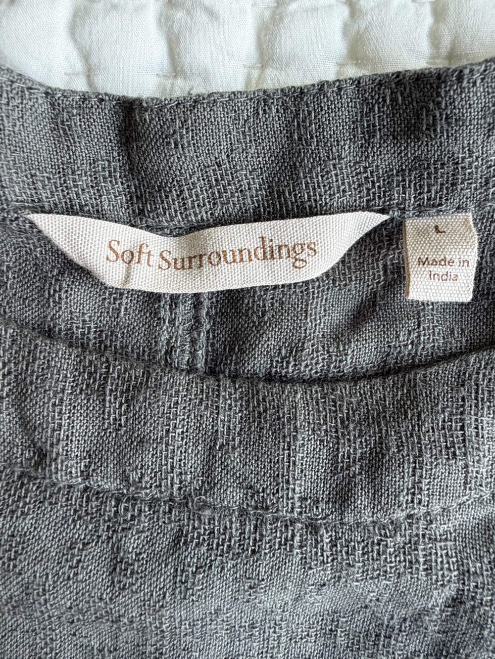 Soft Surroundings Sage green Short-Sleeve dress - Picture 2 of 7